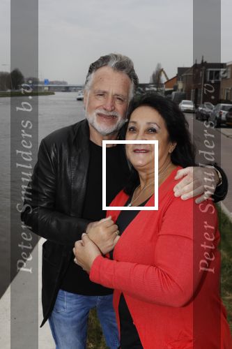 Waddinxveen 9 april 2018
Hans Bouwens (George Baker) thuis en in zijn studio. hans met zijn vrouw