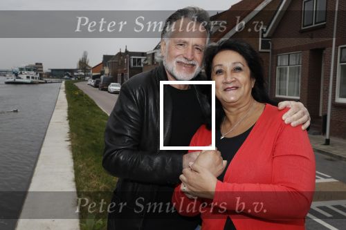 Waddinxveen 9 april 2018
Hans Bouwens (George Baker) thuis en in zijn studio. hans met zijn vrouw