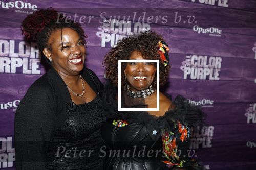 Amsterdam 16 april 2018
Premiere the color purple in de NDSM loods. Gerda Havertong kwam met haar dochter