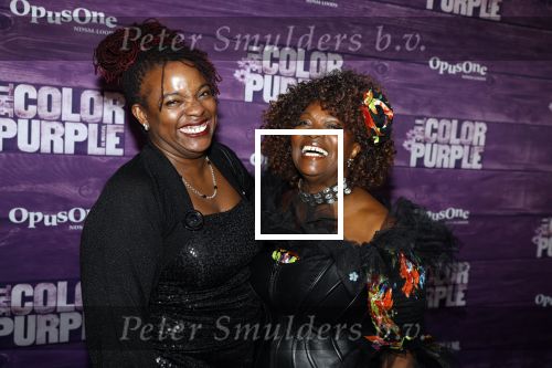Amsterdam 16 april 2018
Premiere the color purple in de NDSM loods. Gerda Havertong kwam met haar dochter
