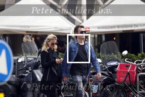 Amsterdam 10 april 2018
Gigi ravelli met haar man Roger Hodenius in Amsterdam zuid.