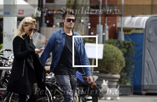Amsterdam 10 april 2018
Gigi ravelli met haar man Roger Hodenius in Amsterdam zuid.