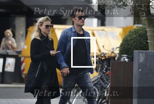 Amsterdam 10 april 2018
Gigi ravelli met haar man Roger Hodenius in Amsterdam zuid.