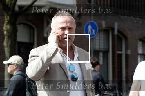 Amsterdam 8 april 2018
Gordon bij zijn koffieshop Blushing