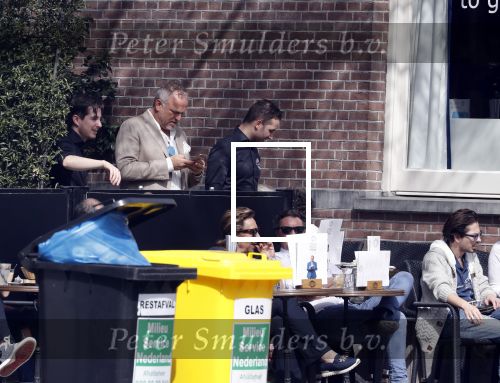 Amsterdam 8 april 2018
Gordon bij zijn koffieshop Blushing