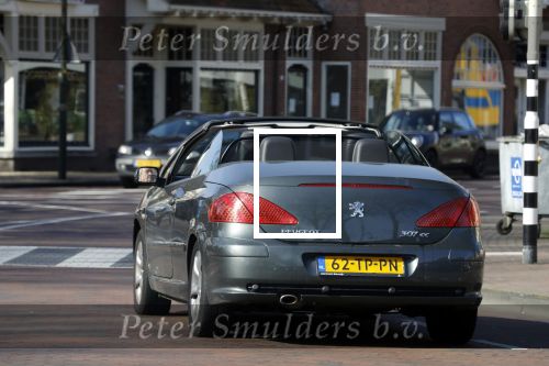 Laren 16 april 2018
Han Peekel in zijn cabrio in Laren