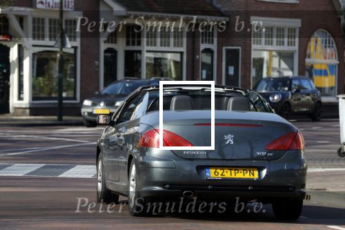 Laren 16 april 2018
Han Peekel in zijn cabrio in Laren