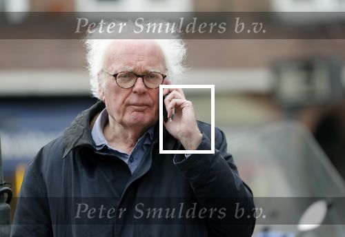 Amsterdam 10 april 2018
Henk Spaan bellend op de fiets in Amsterdam