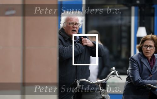 Amsterdam 10 april 2018
Henk Spaan bellend op de fiets in Amsterdam