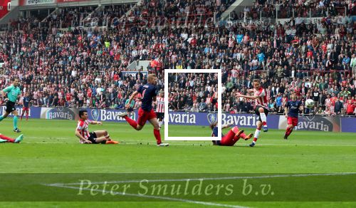 Eindhoven, 15 April 2018
PSV-AJAX, eindstand 3-0 en Landskampioen Seizoen 2017-2018
Hirving Lozano
