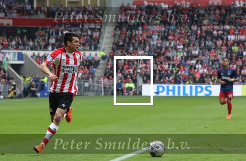 Eindhoven, 15 April 2018
PSV-AJAX, eindstand 3-0 en Landskampioen Seizoen 2017-2018
Hirving Lozano