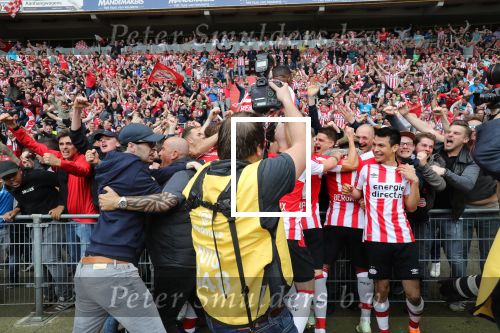 Eindhoven, 15 April 2018
PSV-AJAX, eindstand 3-0 en Landskampioen Seizoen 2017-2018
Hirving Lozano