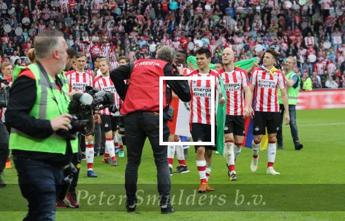 Eindhoven, 15 April 2018
PSV-AJAX, eindstand 3-0 en Landskampioen Seizoen 2017-2018
Hirving Lozano