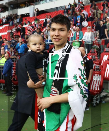 Eindhoven, 15 April 2018
PSV-AJAX, eindstand 3-0 en Landskampioen Seizoen 2017-2018
Hirving Lozano