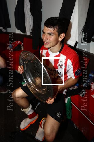 Eindhoven, 15 April 2018
PSV-AJAX, eindstand 3-0 en Landskampioen Seizoen 2017-2018
Hirving Lozano
