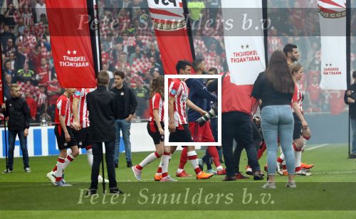 Eindhoven, 15 April 2018
PSV-AJAX, eindstand 3-0 en Landskampioen Seizoen 2017-2018
Hirving Lozano