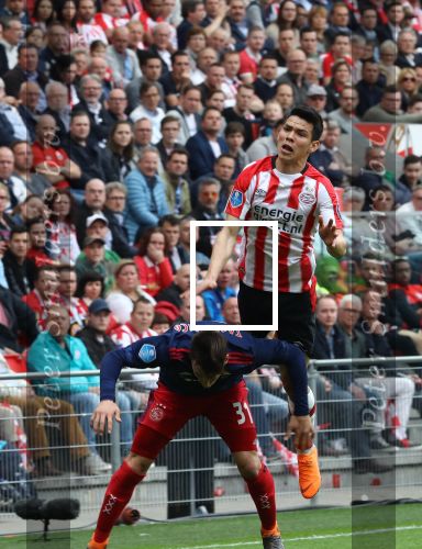 Eindhoven, 15 April 2018
PSV-AJAX, eindstand 3-0 en Landskampioen Seizoen 2017-2018
Hirving Lozano