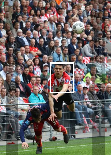 Eindhoven, 15 April 2018
PSV-AJAX, eindstand 3-0 en Landskampioen Seizoen 2017-2018
Hirving Lozano