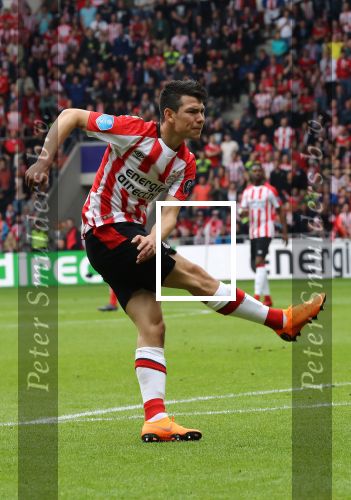 Eindhoven, 15 April 2018
PSV-AJAX, eindstand 3-0 en Landskampioen Seizoen 2017-2018
Hirving Lozano