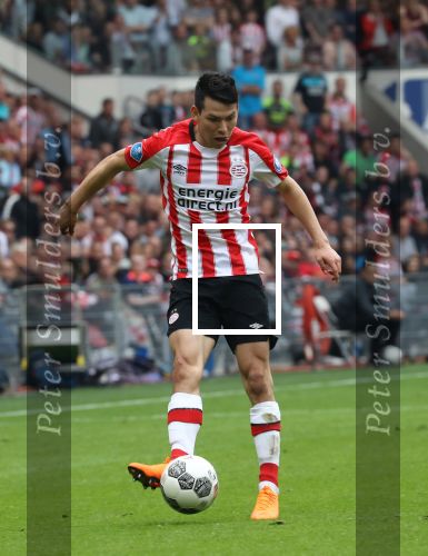Eindhoven, 15 April 2018
PSV-AJAX, eindstand 3-0 en Landskampioen Seizoen 2017-2018
Hirving Lozano