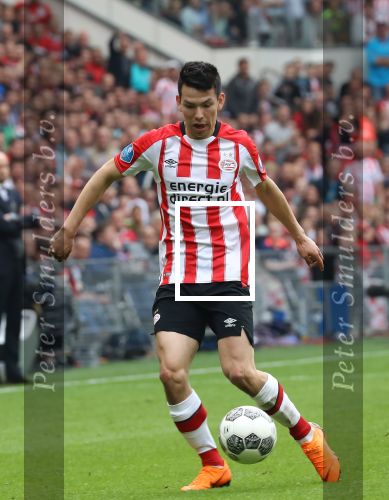 Eindhoven, 15 April 2018
PSV-AJAX, eindstand 3-0 en Landskampioen Seizoen 2017-2018
Hirving Lozano