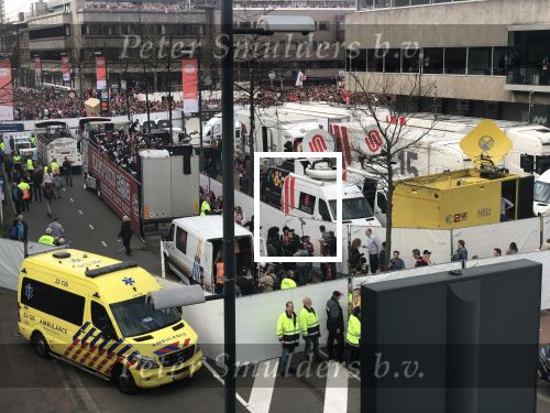 Eindhoven, 16 April 2018
PSV-AJAX, eindstand 3-0 en Landskampioen Seizoen 2017-2018
Huldiging op het gemeentehuis Eindhoven