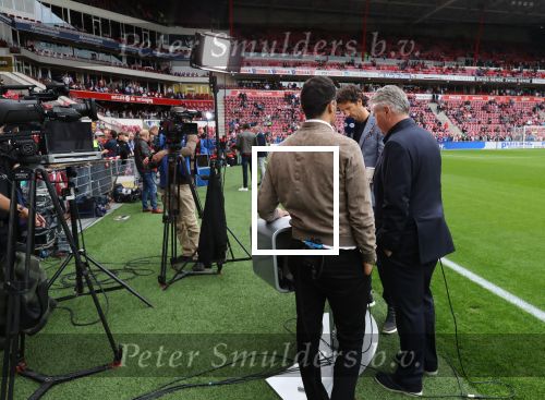 Eindhoven, 15 April 2018
PSV-AJAX, eindstand 3-0 en Landskampioen Seizoen 2017-2018
Jan Joost v Gangelen Guus Hiddink en Kenneth Perez