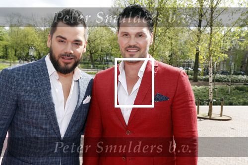 Amsterdam 25 september 2018
Presentatie lâ€™Homo van het blad Linda in Hotel Arena. Linda de Mol reikt het eerste exemplaar uit aan Erwin Olaf Hans v Manen en Hans Klok . Janice met partner