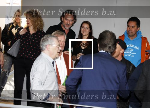 Amsterdam 25 april 2018
Boekpresentatie Erik de Zwart op het oude veronica schip. Jeroen Nieuwenhuize met vriendin Tess