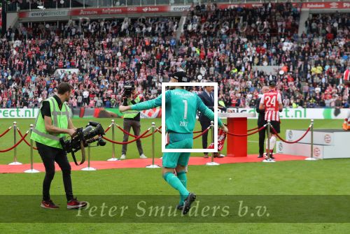 Eindhoven, 15 April 2018
PSV-AJAX, eindstand 3-0 en Landskampioen Seizoen 2017-2018
Jeroen Zoet