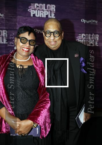 Amsterdam 16 april 2018
Premiere the color purple in de NDSM loods. John Leerdam met vrouw