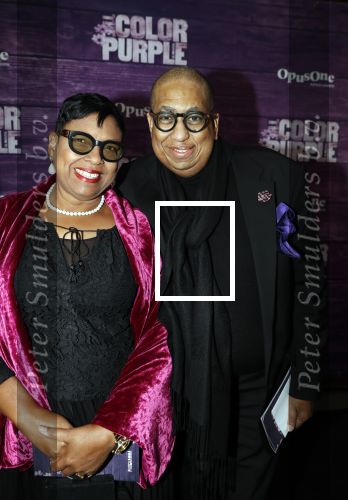 Amsterdam 16 april 2018
Premiere the color purple in de NDSM loods. John Leerdam met vrouw