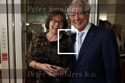 Amsterdam 18 april 2018
 Koning Willem-Alexander en koningin Maxima wonen de premiere bij van Gurre-Lieder in de Nationale Opera & Ballet in de stopera. Burgemeester Jozias v Aartsen met vrouw
