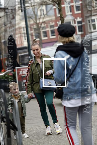 Amsterdam 11 april 2018
Kelly Loef met zoontje
