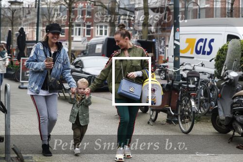 Amsterdam 11 april 2018
Kelly Loef met zoontje