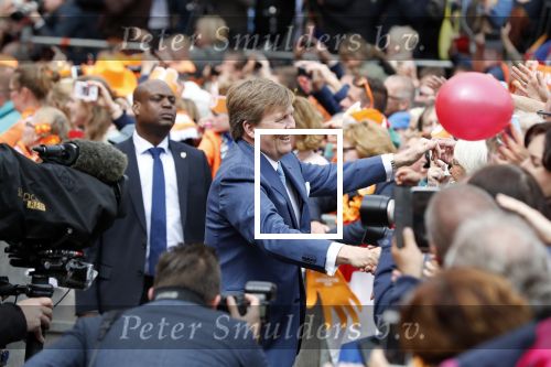 Groningen 27 april 2018
Koningsdag in Groningen met Koning Willem Alexander