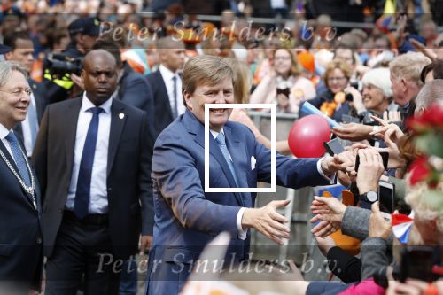 Groningen 27 april 2018
Koningsdag in Groningen met Koning Willem Alexander