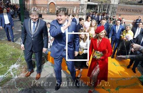 Groningen 27 april 2018
Koningsdag in Groningen met Koning Willem Alexander Koningin Maxima