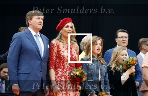 Groningen 27 april 2018
Koningsdag in Groningen met Koning Willem Alexander Koningin Maxima