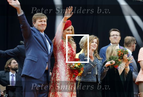 Groningen 27 april 2018
Koningsdag in Groningen met Koning Willem Alexander Koningin Maxima