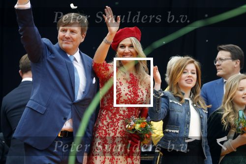 Groningen 27 april 2018
Koningsdag in Groningen met Koning Willem Alexander Koningin Maxima