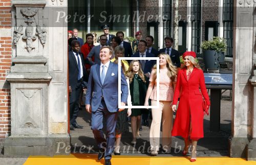 Groningen 27 april 2018
Koningsdag in Groningen met Koning Willem Alexander Koningin Maxima Prinses Amalia Prinses Alexia en Prinses Ariane