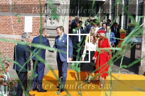 Groningen 27 april 2018
Koningsdag in Groningen met Koning Willem Alexander Koningin Maxima Prinses Amalia Prinses Alexia en Prinses Ariane