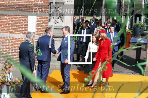Groningen 27 april 2018
Koningsdag in Groningen met Koning Willem Alexander Koningin Maxima Prinses Amalia Prinses Alexia en Prinses Ariane
