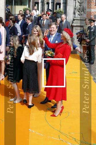 Groningen 27 april 2018
Koningsdag in Groningen met Koning Willem Alexander Koningin Maxima Prinses Amalia Prinses Alexia en Prinses Ariane