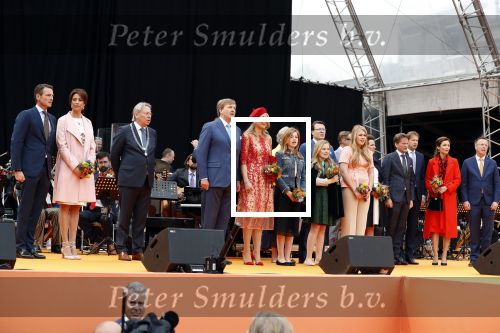 Groningen 27 april 2018
Koningsdag in Groningen met Koning Willem Alexander Koningin Maxima Prinses Amalia Prinses Alexia en Prinses Ariane