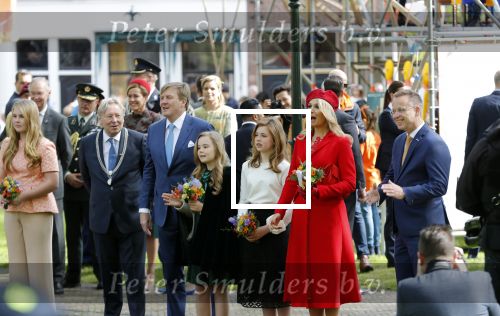 Groningen 27 april 2018
Koningsdag in Groningen met Koning Willem Alexander Koningin Maxima Prinses Amalia Prinses Alexia en Prinses Ariane