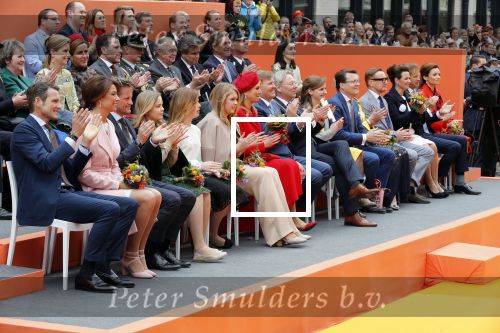 Groningen 27 april 2018
Koningsdag in Groningen met Koning Willem Alexander Koningin Maxima Prinses Amalia Prinses Alexia en Prinses Ariane