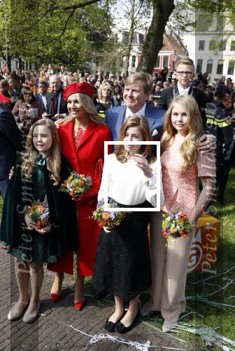Groningen 27 april 2018
Koningsdag in Groningen met Koning Willem Alexander Koningin Maxima Prinses Amalia Prinses Alexia en Prinses Ariane