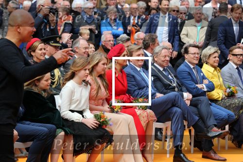 Groningen 27 april 2018
Koningsdag in Groningen met Koning Willem Alexander Koningin Maxima Prinses Amalia Prinses Alexia en Prinses Ariane